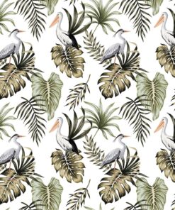 Fototapeta Volavka a Pelikán