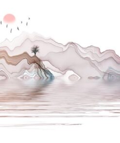 Fototapeta Mountains of Ink 3