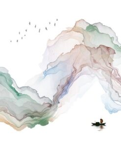 Fototapeta Akvarel dekorace