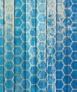 Fototapeta Blue Wall