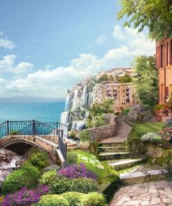 Fototapeta Pohled ze zahrady