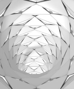 Fototapeta Bílé trojúhelníky