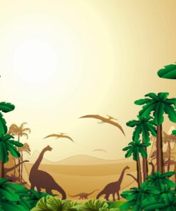 Fototapeta Jurský park