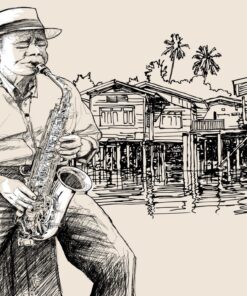 Fototapeta Plážová hudba