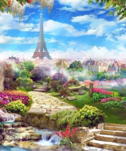 Fototapeta Francouzská zahrada