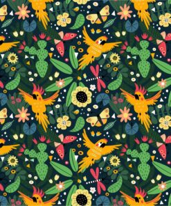 Fototapeta Tropické barvy