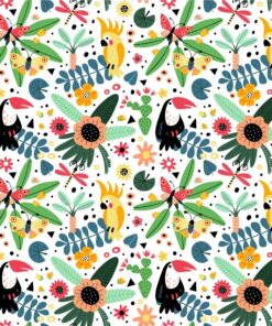 Fototapeta Barevné rostliny