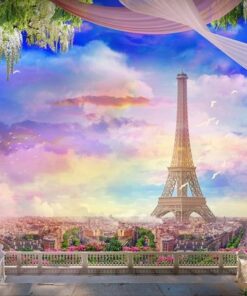 Fototapeta Pohled na Eiffelovu věž