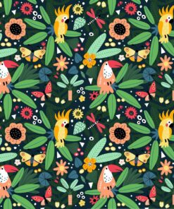 Fototapeta Papoušci a tukani