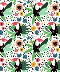 Fototapeta Happy Tucans