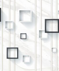 Fototapeta 3D čtverce