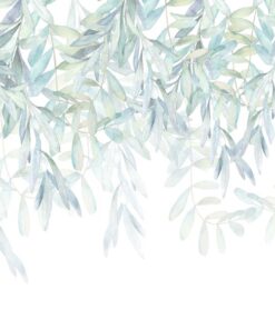 Nálepka na zeď akvarel listy 3