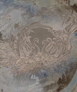 Fototapeta Gouged Swans