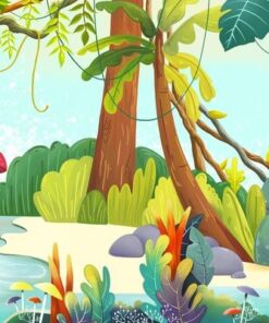 Fototapeta Dětská džungle