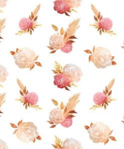 Samolepka na zeď Blush Roses