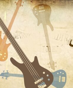 Fototapeta Barevné kytary