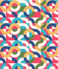 Fototapeta Barevné kruhy