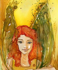 Fototapeta Zelený anděl