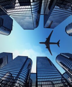 Fototapeta Glass Flight