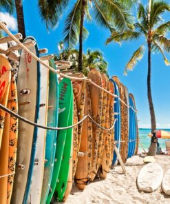 Fototapeta Surfovací prkna