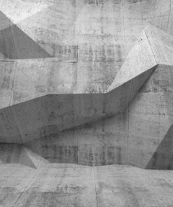 Fototapeta Šedá geometrie 2