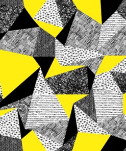 Fototapeta žlutá a černá