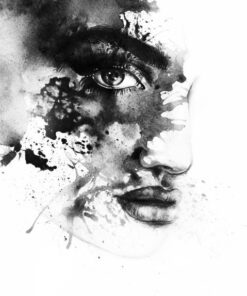 Samolepka na zeď Ink Woman