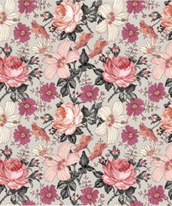 Fototapeta Růže a ibišek