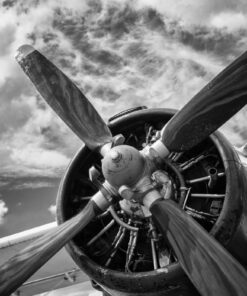 Fototapeta Black Propeller