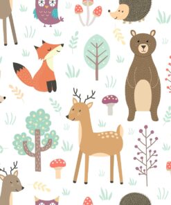 Fototapeta Barevný les