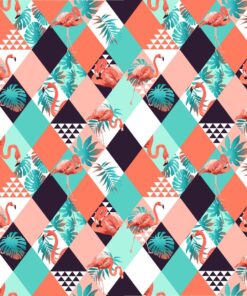 Fototapeta Exotic Flamingos