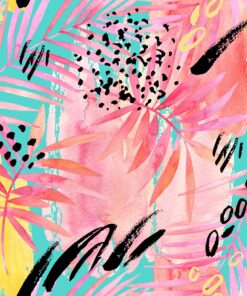 Fototapeta Růžová abstrakce