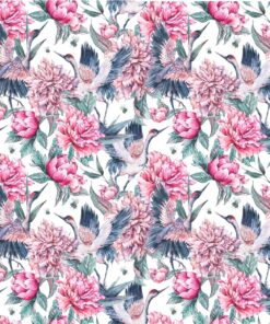 Fototapeta Tančící jeřábi