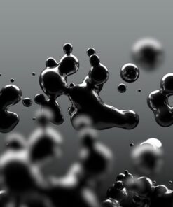 Samolepka na zeď Black Drops