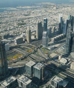 Fototapeta Dubaj Letecký pohled