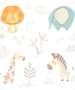 Fototapeta Bílá džungle