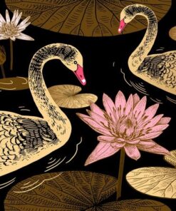 Fototapeta Zlaté labutě