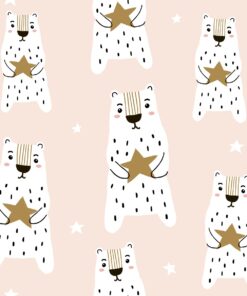 Fototapeta Krémový medvídci