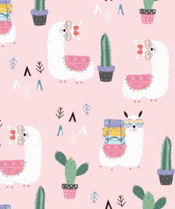 Fototapeta Sváteční lama