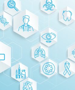 Fototapeta Lékařské ikony