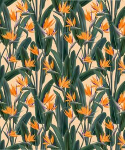 Samolepka na zeď Exotické květiny 6