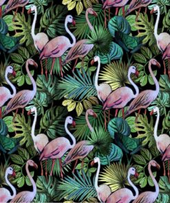 Fototapeta Plameňáci v džungli