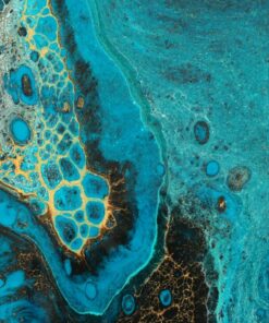 Fototapeta zlato modrá