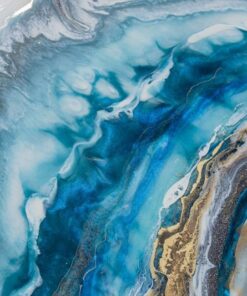 Fototapeta Blue Geode