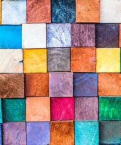 Fototapeta Barevné kostky