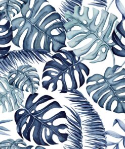 Fototapeta Blue Leaves 2