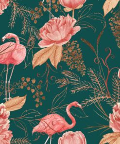 Fototapeta Flaming in Gold