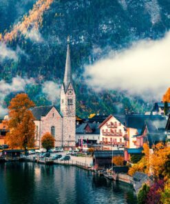 Fototapeta Pohledy na Hallstatt