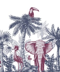 Fototapeta Dvoubarevná džungle