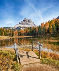 Fototapeta Podzimní Dolomity